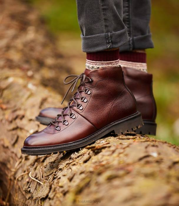 Loake 664H137 uzun yürüyüşe çıkan kimse öküz kanı tahıl bot ayakkabı