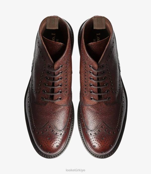 Loake 664H131 bedale öküz kanı tahıl bot ayakkabı