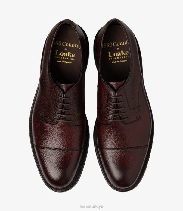 Loake 664H145 bolca gülağacı tanesi düz bağlar