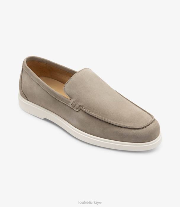 Loake 664H69 Toskana taş süet mokasen