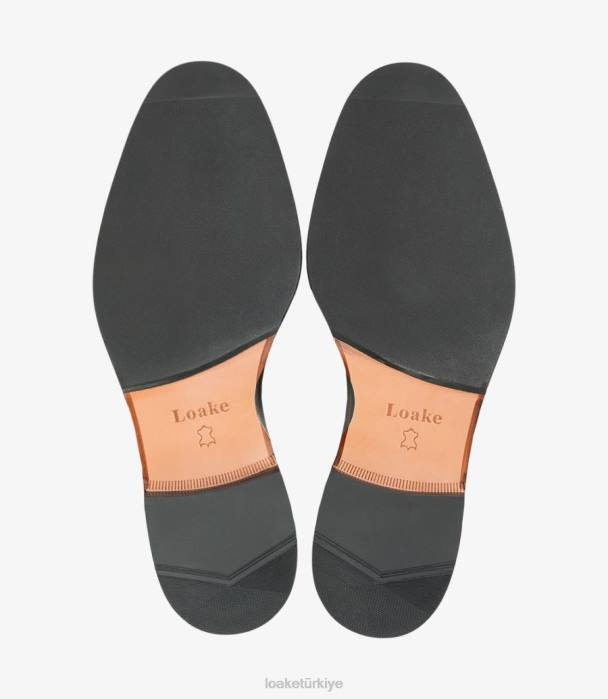 Loake 664H197 ağaç kütüğü siyah parmak uçları