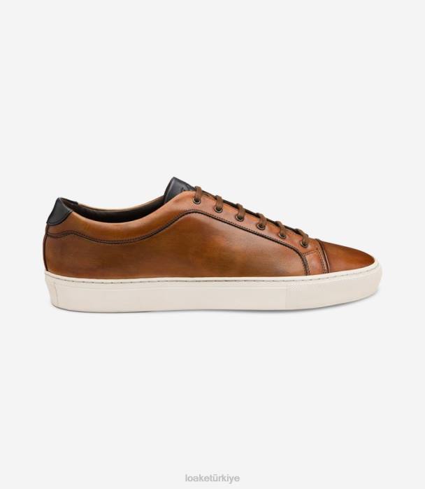 Loake 664H28 kısa çizgi kestane kahverengisi Spor ayakkabıları - Kapatmak için resime týklayýnýz