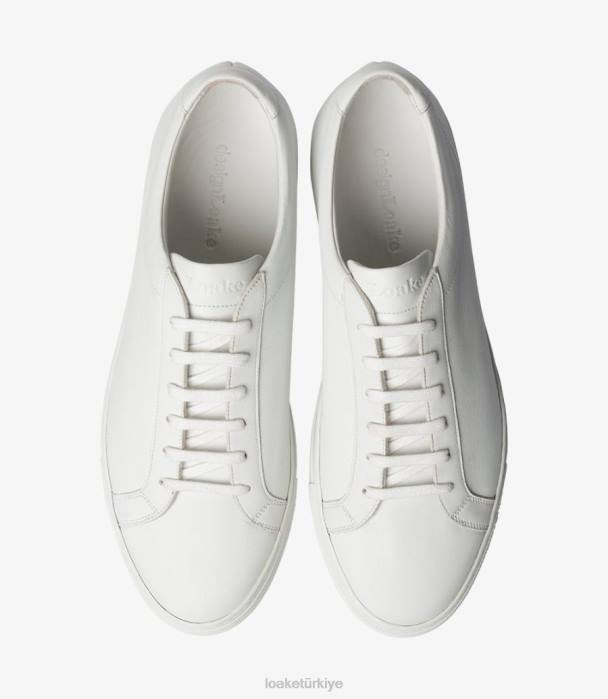 Loake 664H30 sürat koşusu beyaz Spor ayakkabıları
