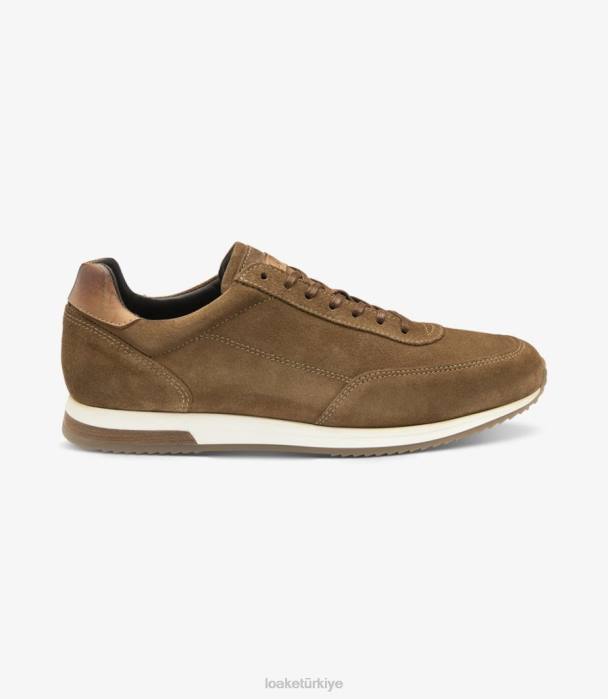 Loake 664H40 tırabzan ten rengi süet Spor ayakkabıları